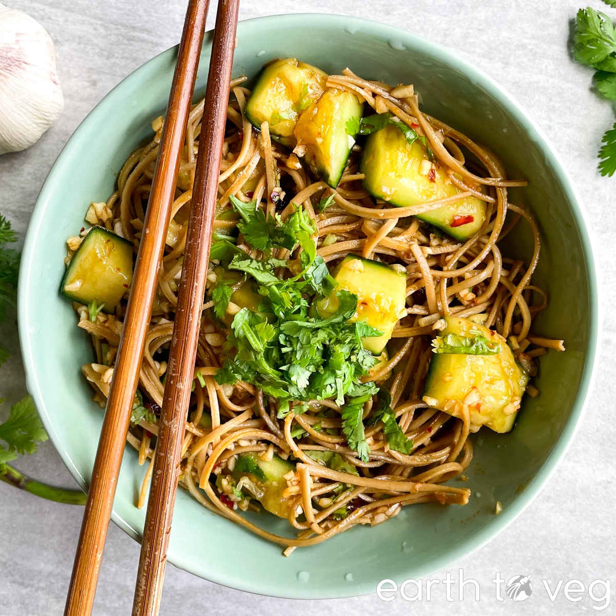 cucumber bean curd salad